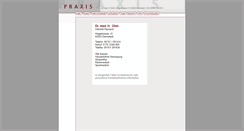Desktop Screenshot of dr-henning-ohm.de