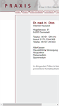 Mobile Screenshot of dr-henning-ohm.de